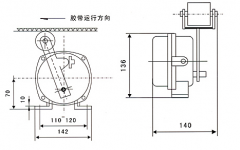 速度開關(guān)，測速傳感器XSAV11801（低速型）高低速速度開關(guān)