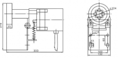 SJK-1、SJK-11皮帶打滑開關(guān)皮帶測速傳感器DH-J打滑開關(guān)